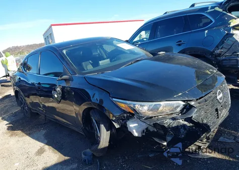 2025 Nissan Sentra Sv z USA, uszkodzony, nr VIN 3N1AB8CV2SY266944